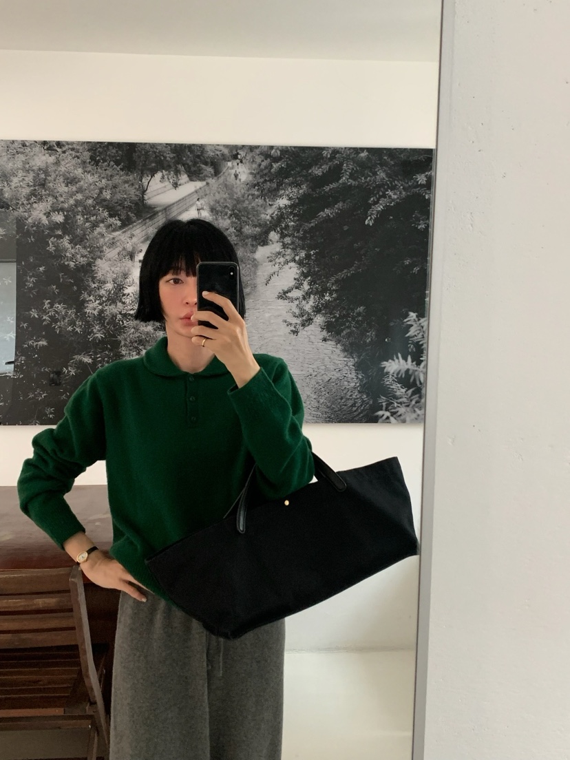 A Flan韓國代購㊣女士新款休閑時尚職業人氣真品熱賣針織衫AFN EDITION針織衫