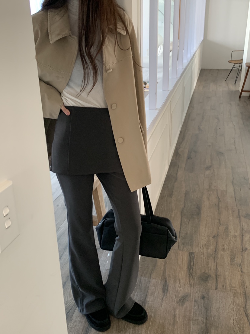 LOGARDEN東大門㊣代購女士新款人氣25秋冬時尚熱賣休閑裙褲LO GARDEN裙褲