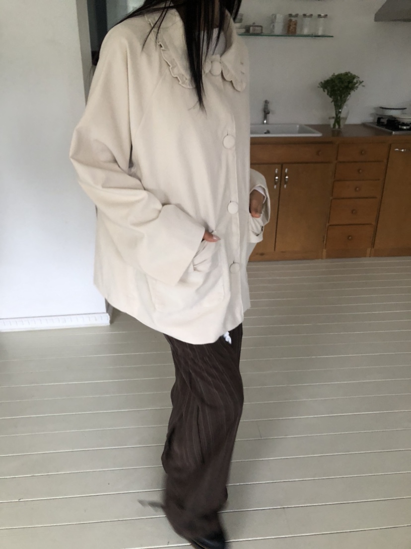 FLASH韓國代購㊣女裝新款休閑真品職業時尚推薦25秋冬中長款大衣FLASH中長款大衣