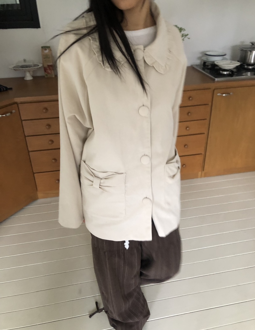 FLASH韓國代購㊣女裝新款休閑真品職業時尚推薦25秋冬中長款大衣FLASH中長款大衣