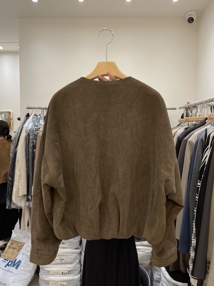 HEIZE東大門㊣實拍女士新品25秋冬職業熱賣推薦休閑夾克絨面革HEIZE夾克