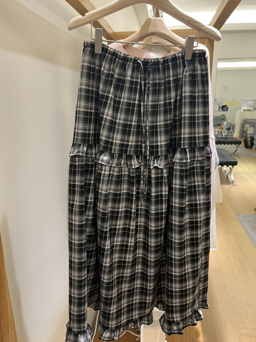 TIZZI韓國直郵㊣女士新品休閑熱賣真品時尚人氣25秋冬職業長裙TIZZI長裙圖色2