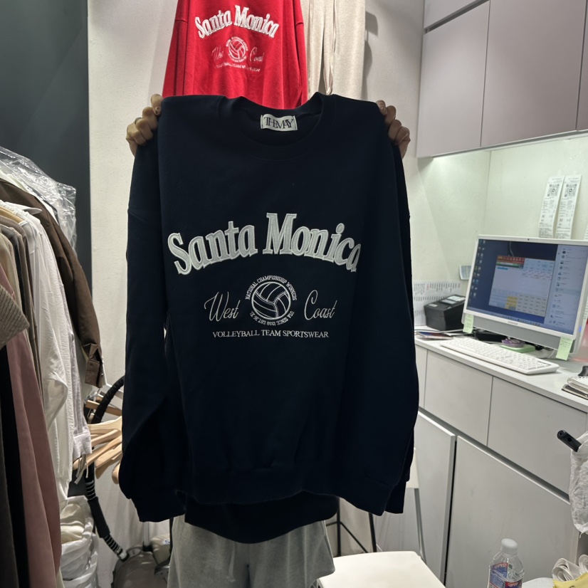 UNA/THE MAY韓國直郵㊣女士新品人氣職業熱賣休閑真品衛衣THEMAY/UNA衛衣圖色3