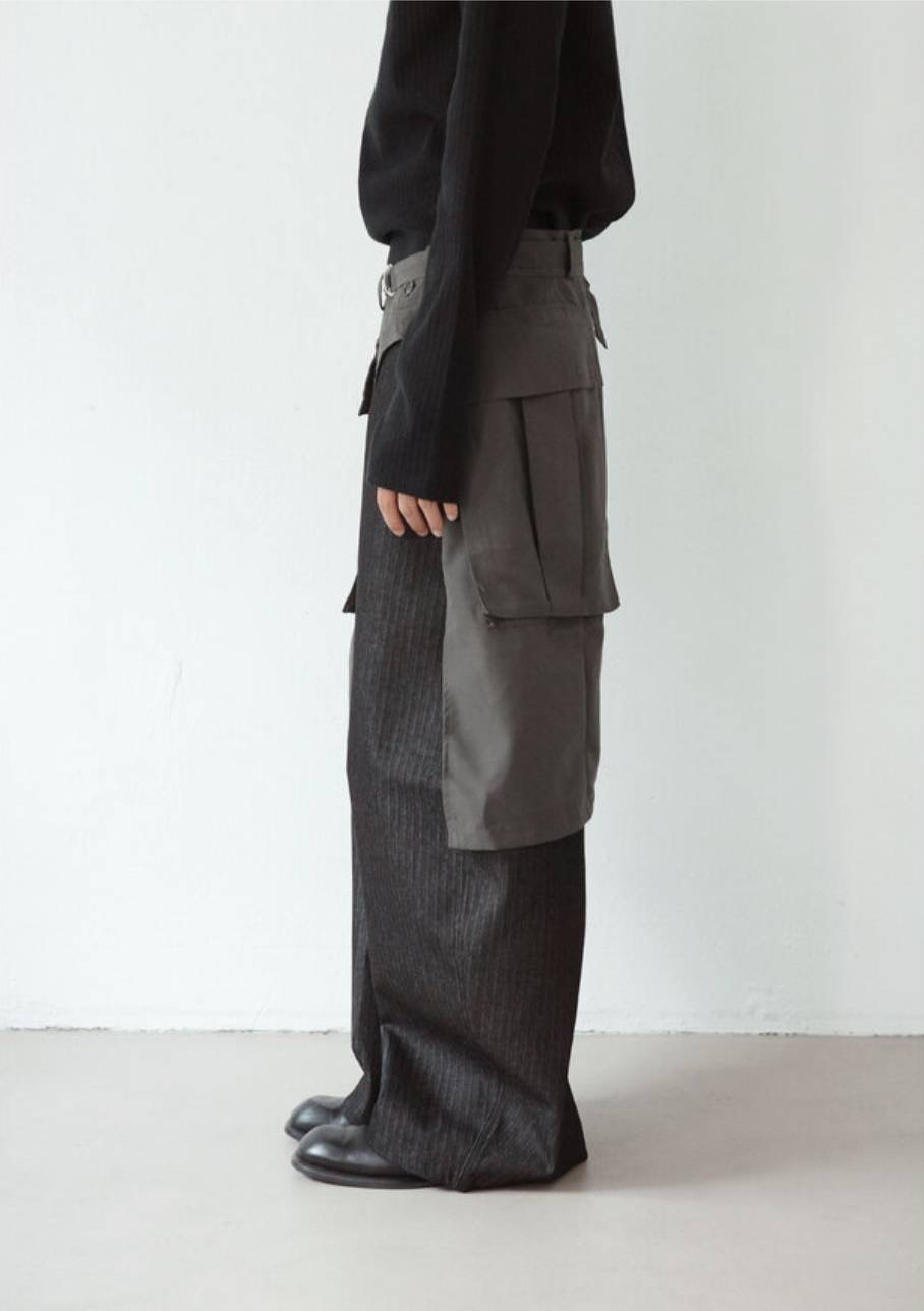 VENDER東大門㊣代購女士新款25秋冬休閑時尚熱賣休閑褲工裝褲VENDER休閑褲