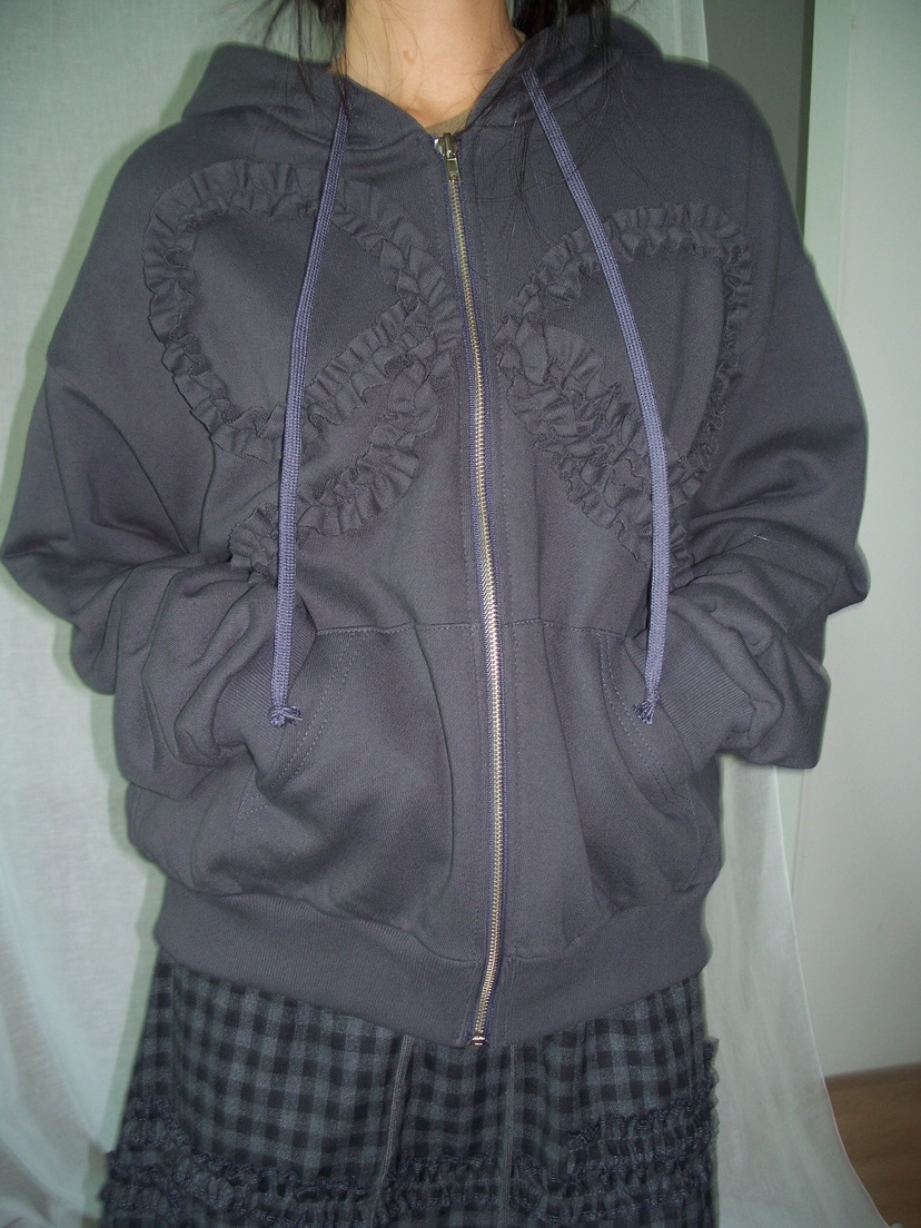 FLASH韓國直郵㊣女裝新款25秋冬熱賣時尚職業人氣夾克拉鏈連帽FLASH夾克