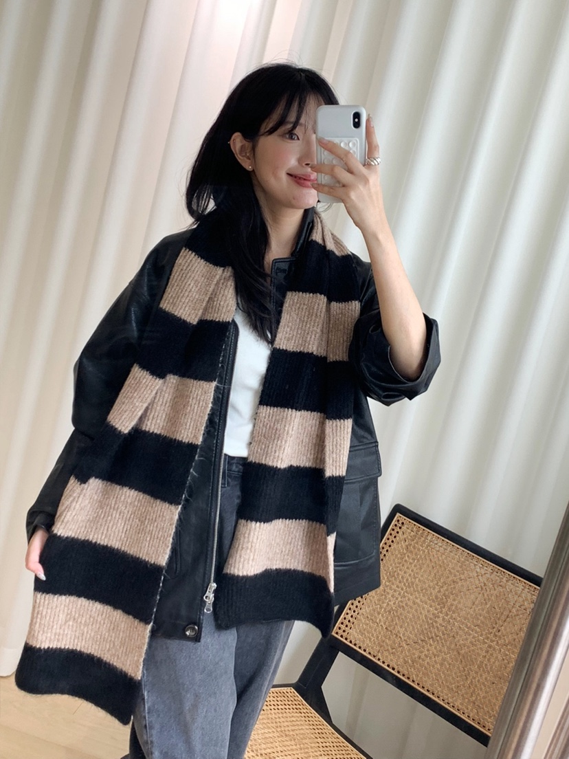 NICEALICE東大門㊣直郵女士新款真品時尚人氣圍巾披肩羊毛圍巾NICEALICE圍巾/披肩圖色2