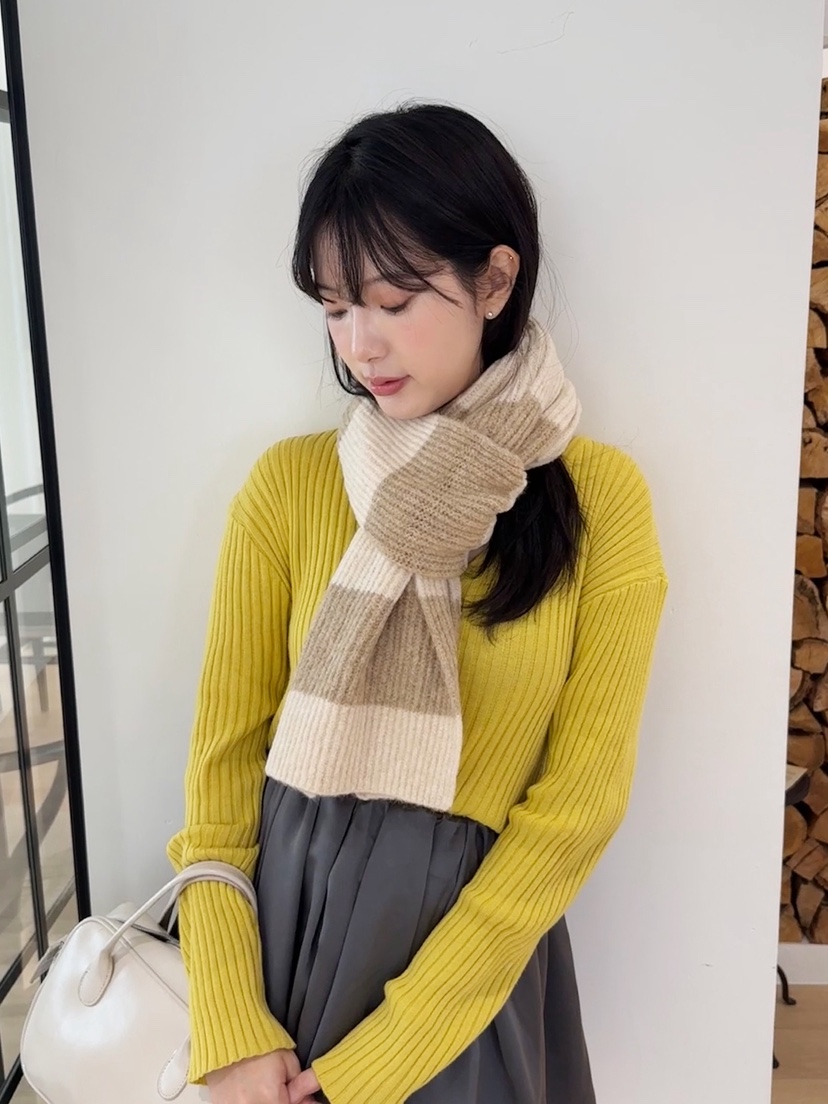 NICEALICE東大門㊣直郵女士新款真品時尚人氣圍巾披肩羊毛圍巾NICEALICE圍巾/披肩圖色3