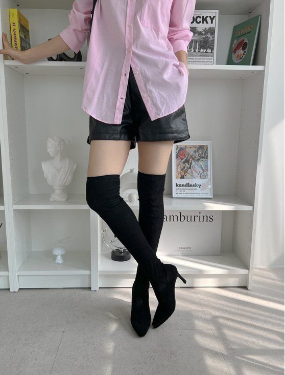 4K RUBY韓國直郵㊣女士新品人氣休閑25秋冬真品推薦熱賣靴子4K RUBY靴子