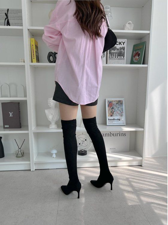 4K RUBY韓國直郵㊣女士新品人氣休閑25秋冬真品推薦熱賣靴子4K RUBY靴子