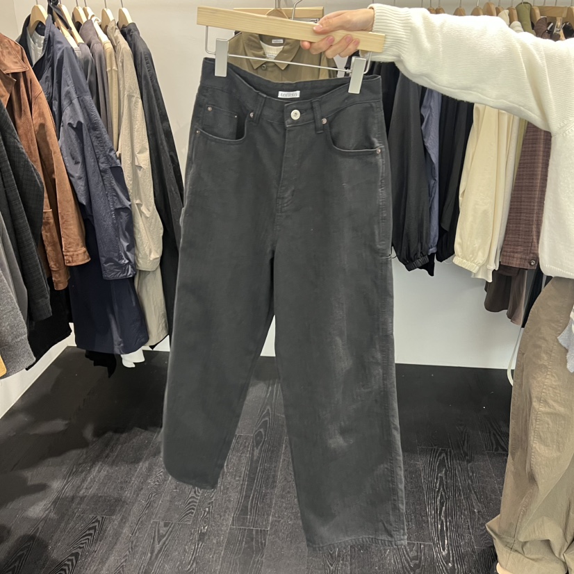 TAFFETA韓國直郵㊣女士新品25秋冬推薦休閑時尚真品職業牛仔褲TAFFETA牛仔褲圖色1