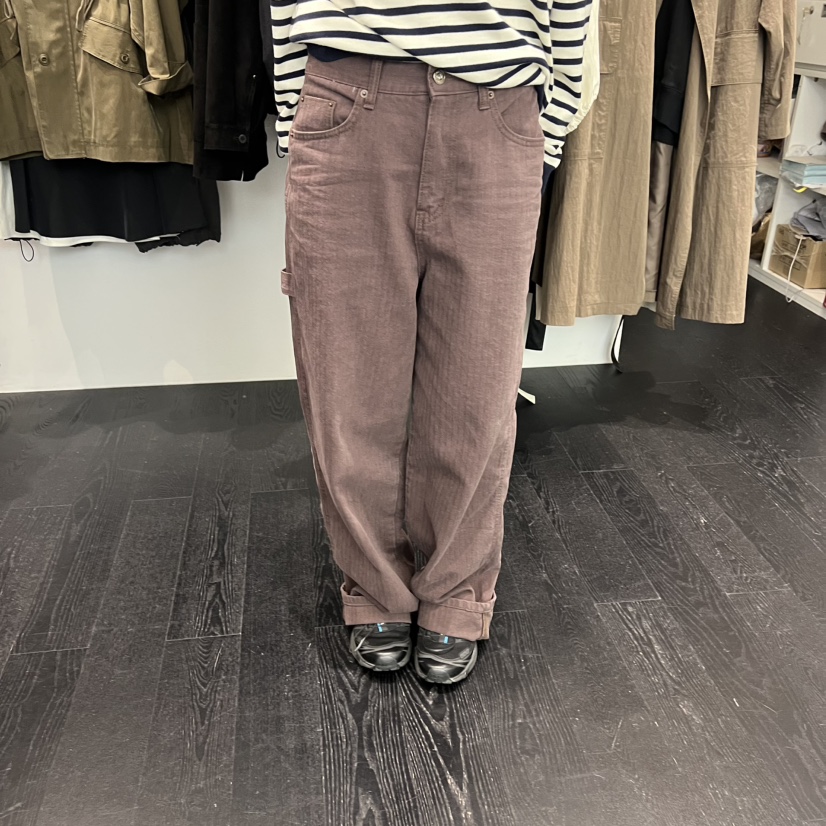 TAFFETA韓國直郵㊣女士新品25秋冬推薦休閑時尚真品職業牛仔褲TAFFETA牛仔褲圖色2