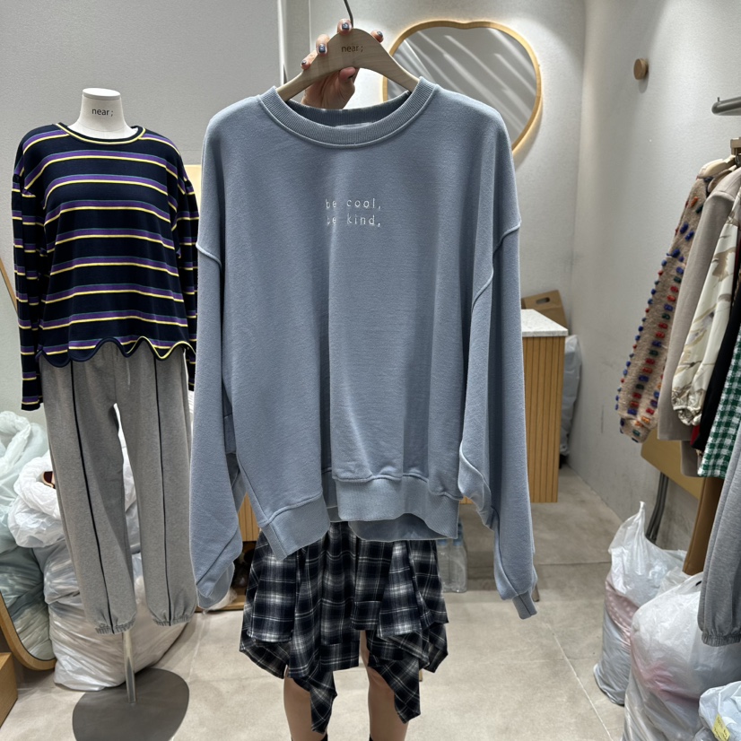 NEAR東大門㊣實拍女士新品休閑職業熱賣真品時尚人氣推薦衛衣NEAR衛衣圖色1