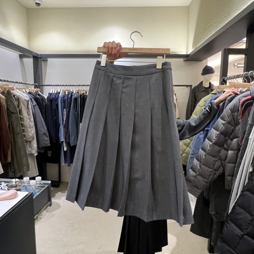 SELF SERVICE韓國代購㊣女士新品25秋冬推薦真品半身裙中短裙SELF SERVICE半身裙/中短裙圖色1