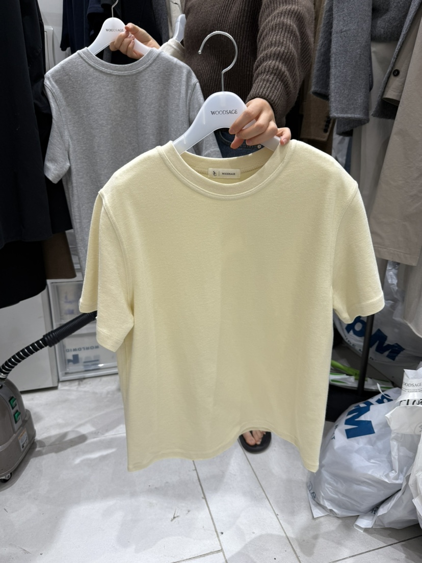 WOOD SAGE東大門㊣實拍女士新品真品25秋冬休閑人氣推薦T恤WOOD SAGET恤圖色3