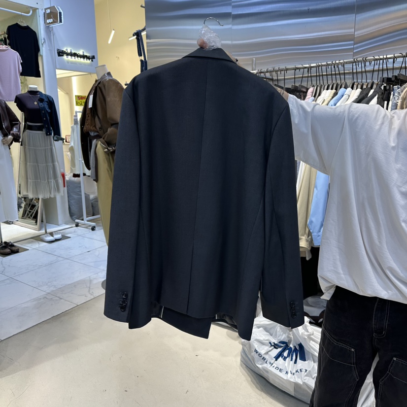 A2/D2韓國直郵㊣女裝新品職業人氣推薦休閑夾克不含內搭雙層A2/D2夾克
