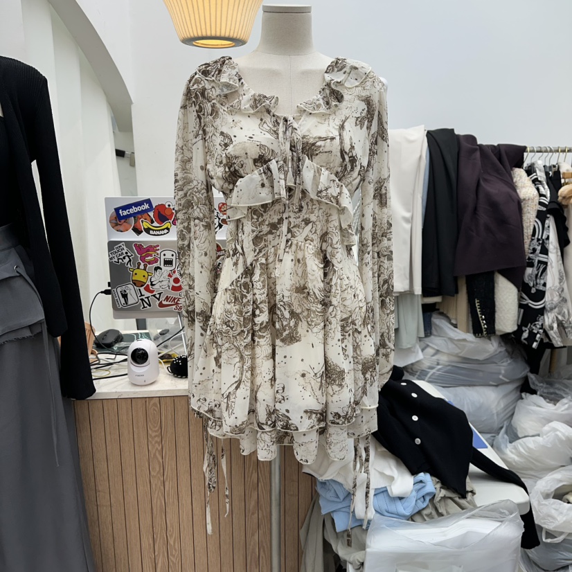 DELIGHT-Q東大門㊣代購女士新品真品職業推薦人氣25秋冬連衣裙DELIGHT-Q連衣裙圖色1