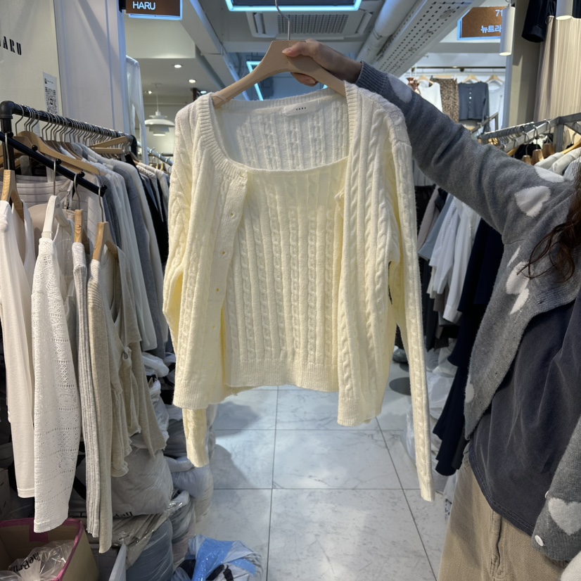 HARU韓國代購㊣女士新品人氣休閑時尚真品職業推薦套裝套裝HARU套裝圖色2