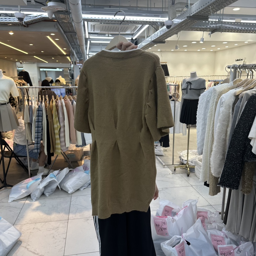 空東大門㊣實拍女士新品真品人氣推薦時尚休閑25秋冬連衣裙空連衣裙