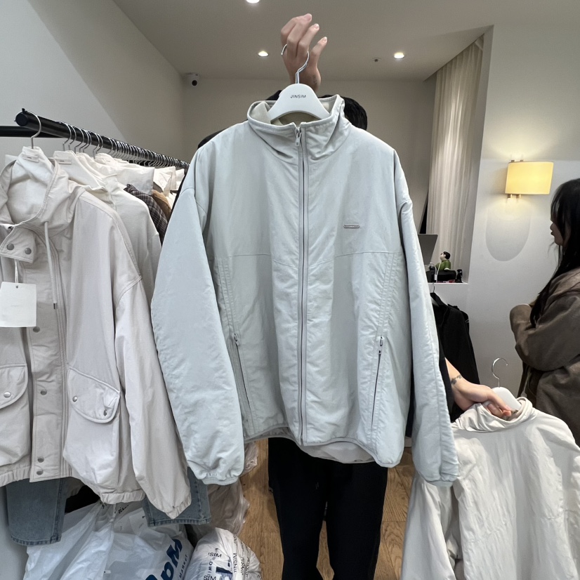 JINSIM韓國直郵㊣女士新款時尚推薦25秋冬熱賣休閑人氣夾克JINSIM夾克圖色2