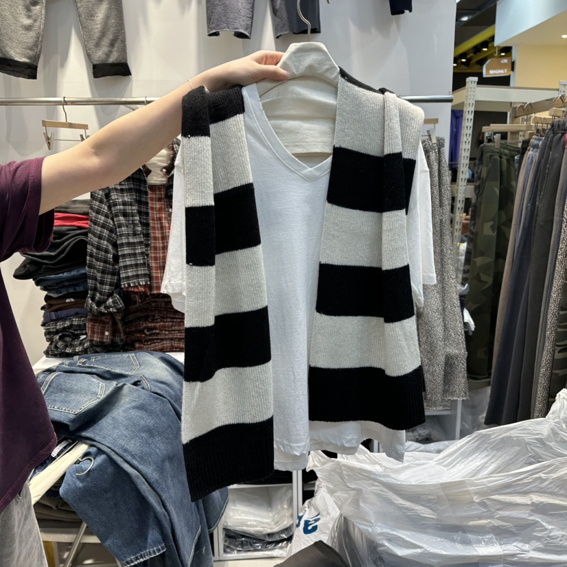 WASHBLUE東大門㊣代購女士新品推薦圍巾披肩不含內搭羊毛兜帽圍巾WASHBLUE圍巾/披肩圖色2