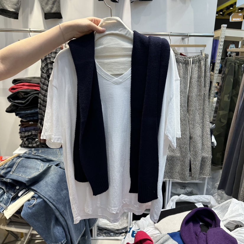 WASHBLUE東大門㊣代購女士新品推薦圍巾披肩不含內搭羊毛兜帽圍巾WASHBLUE圍巾/披肩圖色7藍色