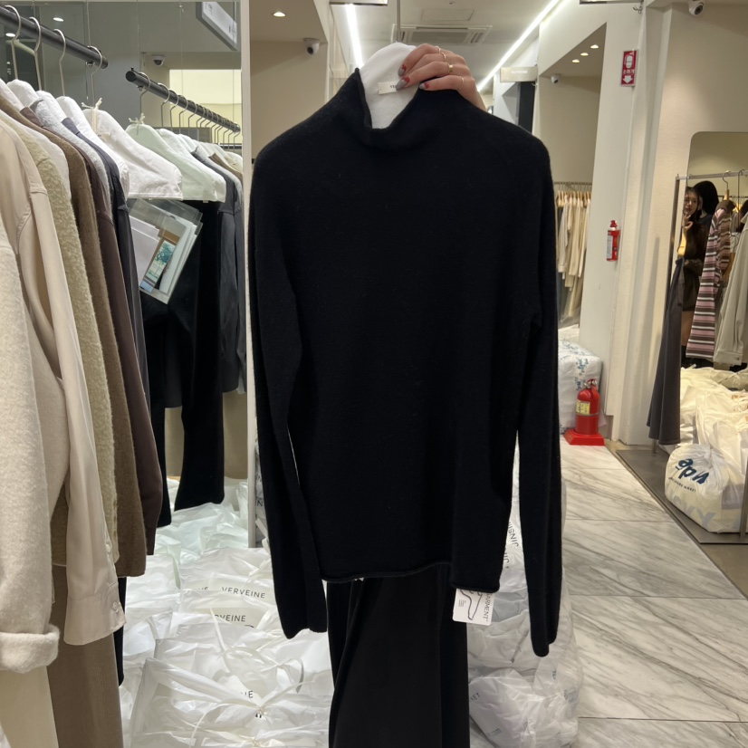 VERVEINE東大門㊣實拍女士新品休閑真品人氣25秋冬時尚針織衫VERVEINE針織衫圖色4