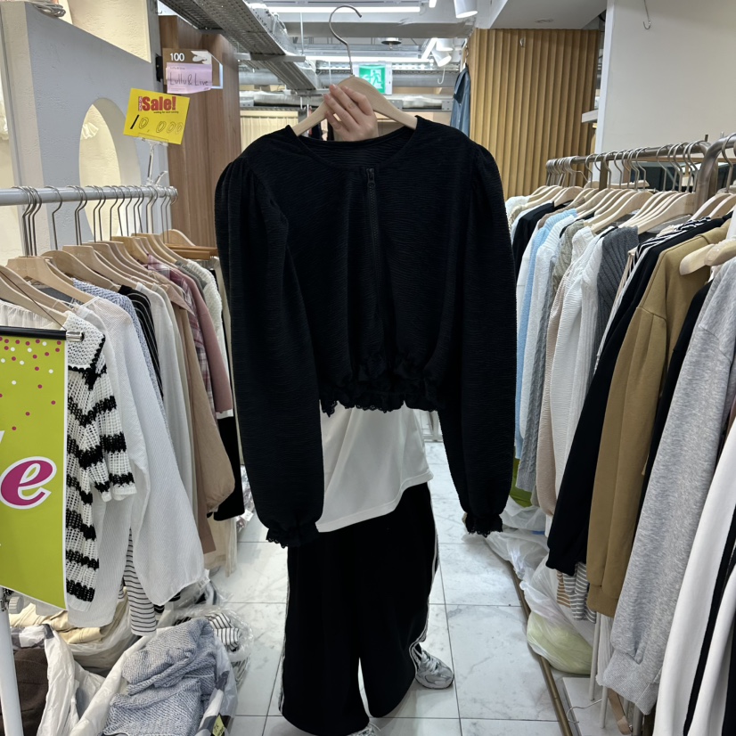 空韓國直郵㊣女裝新款25秋冬推薦職業時尚熱賣真品休閑夾克空夾克圖色3