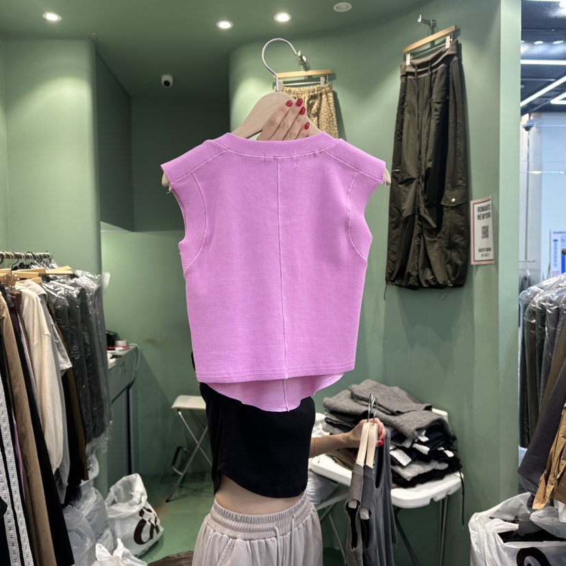 ROMANTIC NEWYORK韓國直郵㊣女裝新品真品時尚職業吊帶背心ROMANTIC NEWYORK吊帶/背心