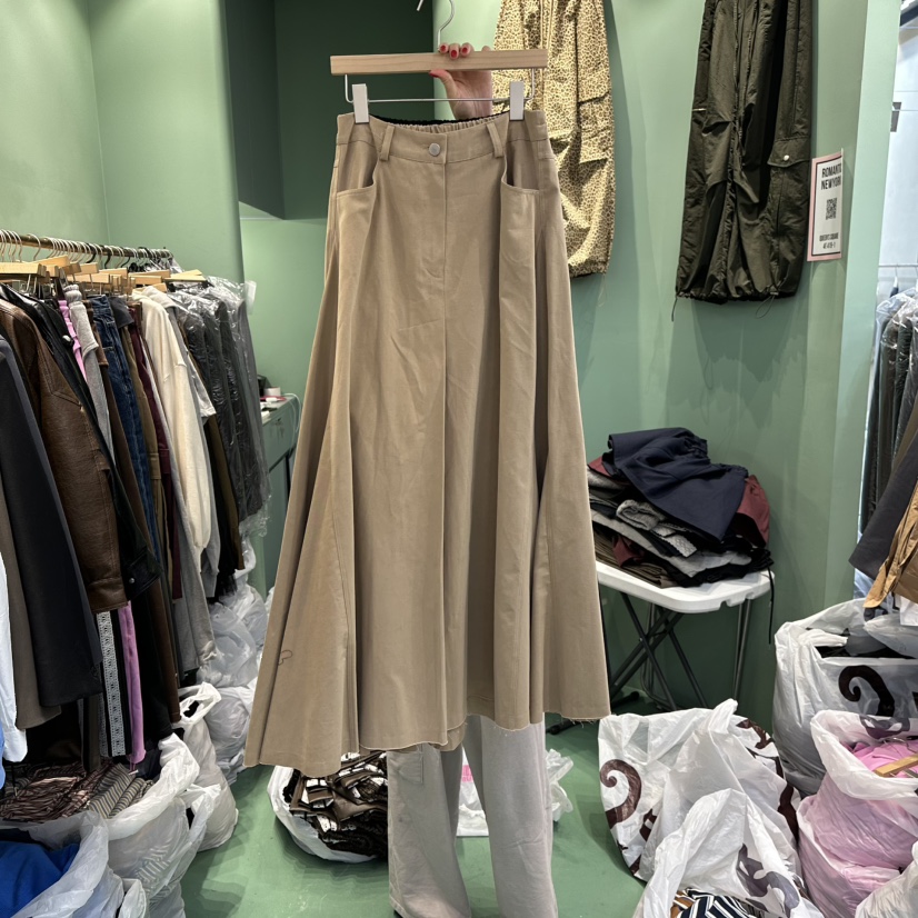 ROMANTIC NEWYORK東大門㊣直郵女裝新品25秋冬職業休閑褲超長ROMANTIC NEWYORK休閑褲圖色1
