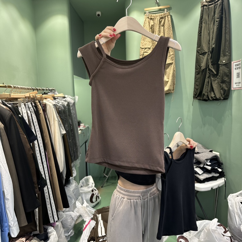 ROMANTIC NEWYORK東大門㊣代購女士新品推薦休閑25秋冬吊帶背心ROMANTIC NEWYORK吊帶/背心圖色2