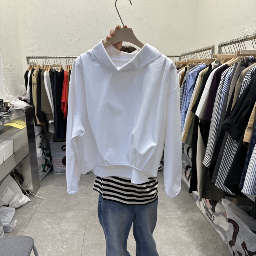 DA YLOG韓國直郵㊣女裝新品職業人氣真品熱賣推薦時尚長袖T恤DA YLOG長袖T恤圖色1