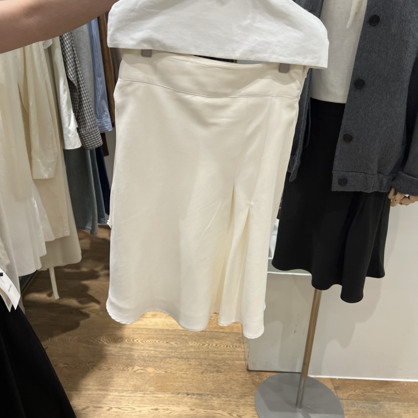 VERVEINE東大門㊣實拍女裝新品真品人氣半身裙中短裙真絲喇叭VERVEINE半身裙/中短裙圖色2