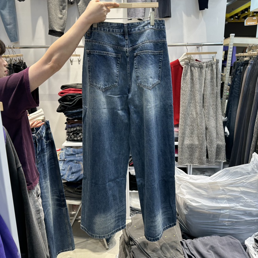 WASHBLUE東大門㊣代購女士新品人氣時尚職業熱賣真品牛仔褲WASHBLUE牛仔褲
