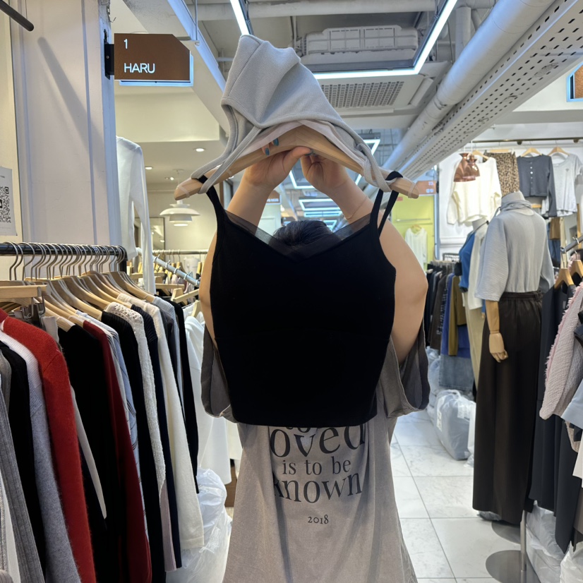 HARU東大門㊣直郵女裝新品推薦25秋冬人氣休閑時尚吊帶背心HARU吊帶/背心圖色3
