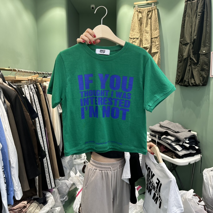 ROMANTIC NEWYORK東大門㊣代購女士新品時尚休閑人氣職業T恤ROMANTIC NEWYORKT恤圖色2