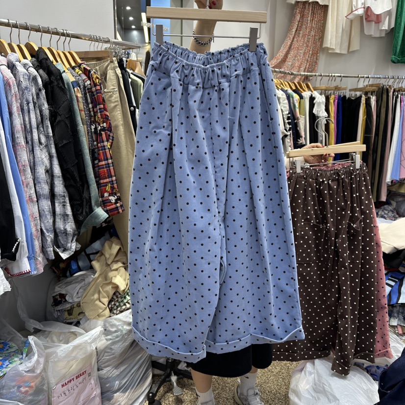 HAPPYBERRY韓國直郵㊣女裝新品推薦熱賣職業人氣25秋冬休閑褲HAPPYBERRY休閑褲圖色1