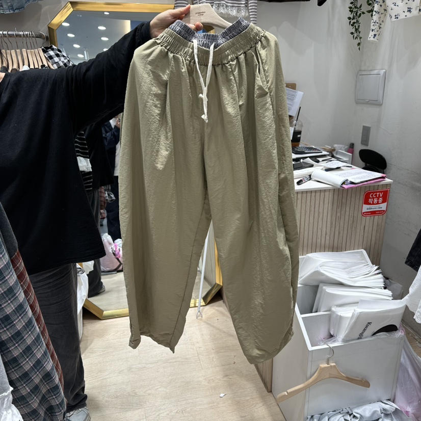 UNDERSTAR_VINTAGE韓國直郵㊣女士新品人氣職業熱賣休閑休閑褲UNDERSTAR_VINTAGE休閑褲圖色1