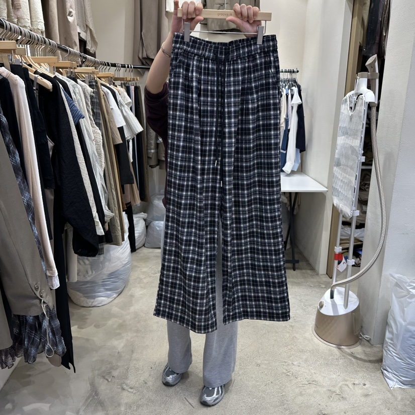 HOLYBANANA東大門㊣直郵女士新款熱賣推薦時尚休閑真品休閑褲groovy.H/HOLYBANANA休閑褲圖色1