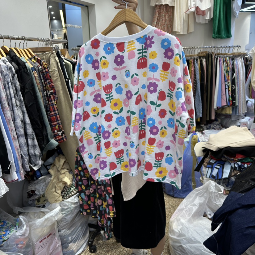 HAPPYBERRY韓國代購㊣女裝新款休閑時尚25秋冬職業推薦真品T恤HAPPYBERRYT恤