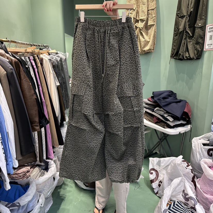 ROMANTIC NEWYORK東大門㊣直郵女士新品真品25秋冬休閑褲豹紋ROMANTIC NEWYORK休閑褲圖色2