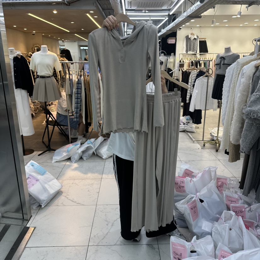 空韓國代購㊣女裝新品推薦真品時尚休閑職業熱賣25秋冬套裝套裝空套裝圖色1