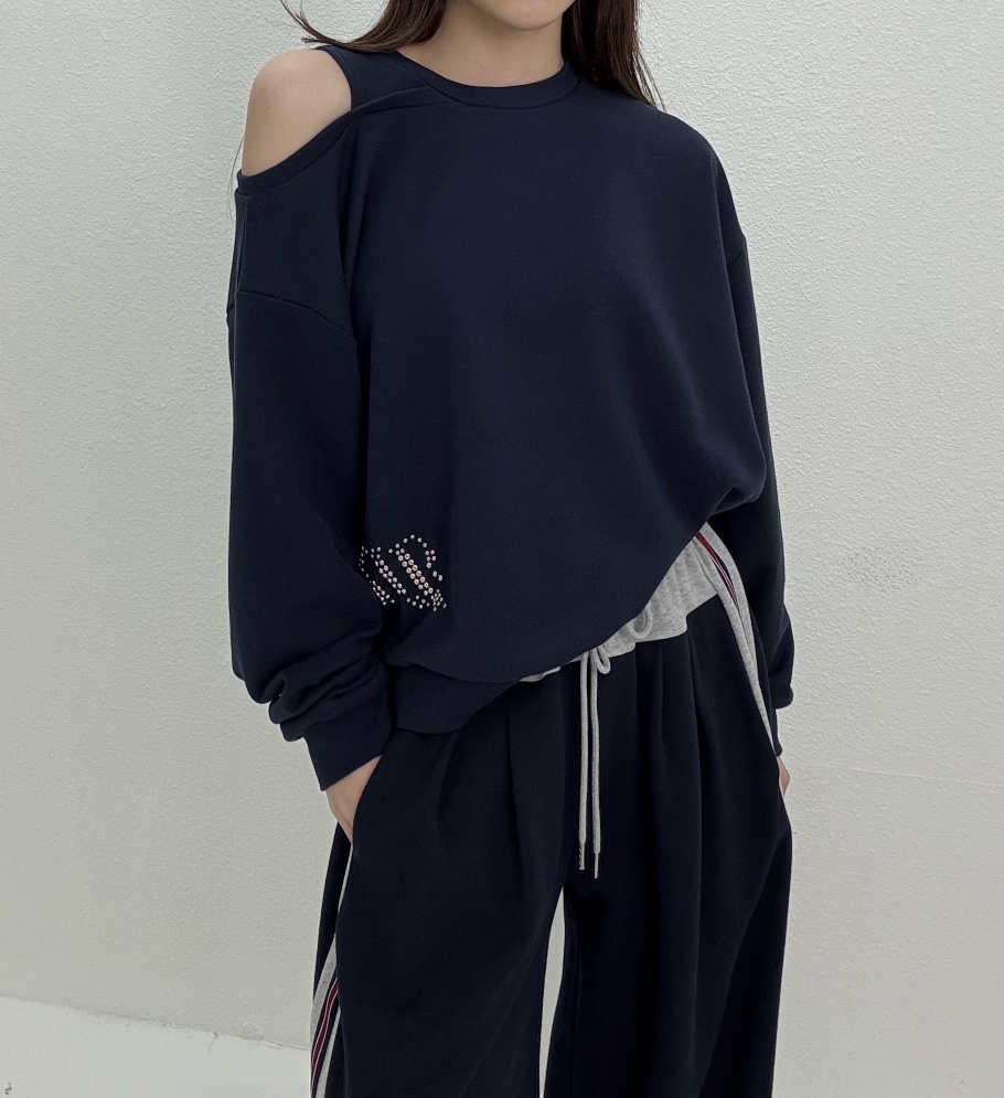 JMIND東大門㊣直郵女士新款推薦真品休閑人氣25秋冬衛衣開衩JMIND衛衣圖色1