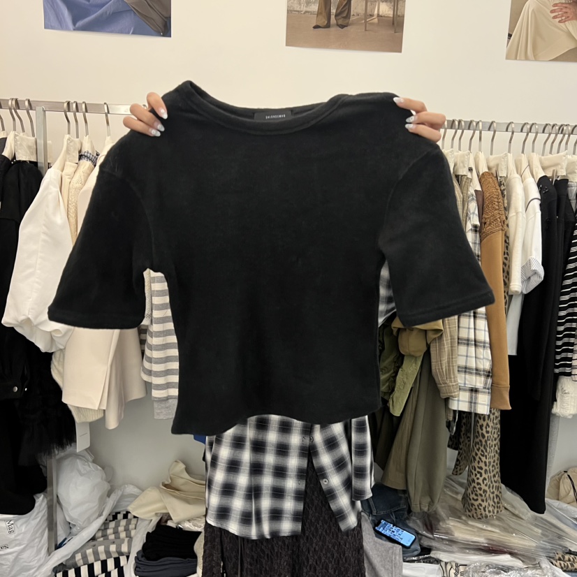 SALONDEMAG東大門㊣代購女裝新款職業人氣熱賣休閑25秋冬T恤SALONDEMAGT恤圖色4