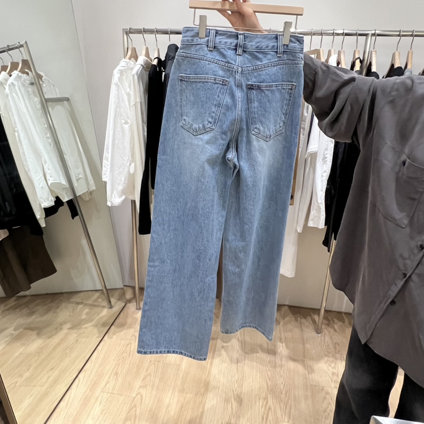 HAUS-A東大門㊣實拍女裝新品職業時尚熱賣真品休閑人氣牛仔褲HAUS-A牛仔褲