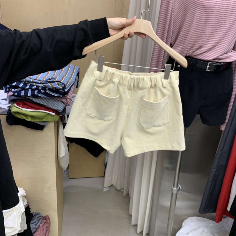PLEASURE東大門㊣直郵女士新款25秋冬人氣熱賣短褲不含腰帶PLEASURE短褲