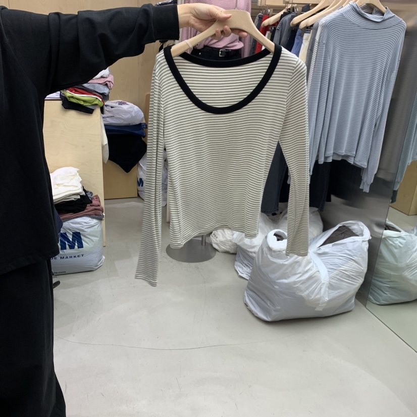 PLEASURE東大門㊣代購女士新款真品熱賣職業人氣推薦長袖T恤PLEASURE長袖T恤