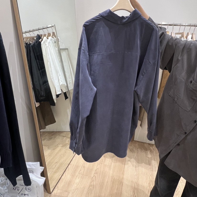 HAUS-A韓國直郵㊣女士新款職業人氣真品休閑襯衫蕾絲衫真絲HAUS-A襯衫/蕾絲衫