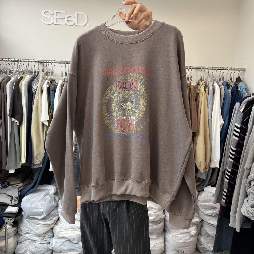 LEESEED-A東大門㊣直郵女裝新款25秋冬真品推薦熱賣長袖T恤SEeD/LEESEED長袖T恤圖色2