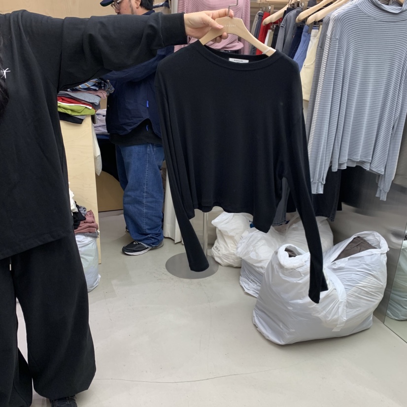 PLEASURE韓國代購㊣女士新款熱賣休閑真品人氣職業25秋冬長袖T恤PLEASURE長袖T恤圖色5