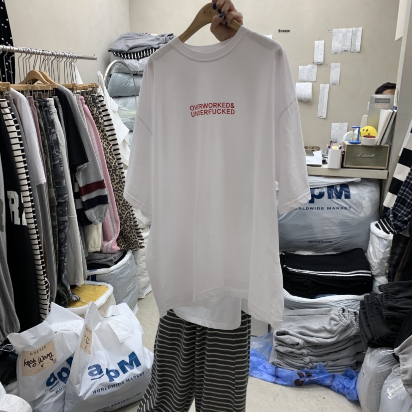BREEZE韓國代購㊣女士新款人氣真品推薦職業25秋冬休閑時尚T恤BREEZET恤圖色1